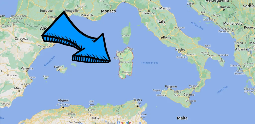 Dónde está Cerdeña - ¡Está en Italia!